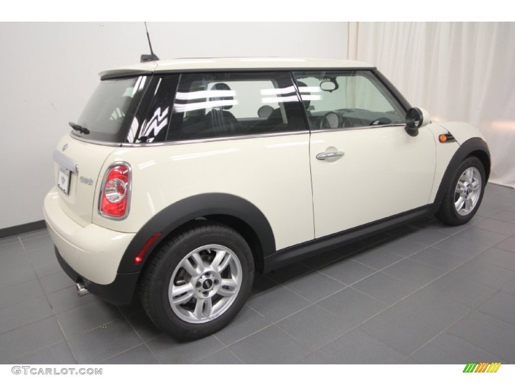 2012 Cooper Hardtop - Pepper White / Carbon Black photo #8