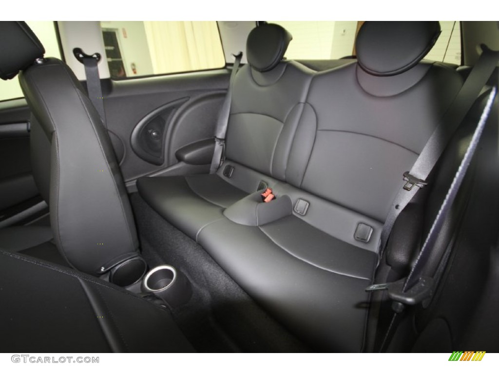 2012 Cooper Hardtop - Pepper White / Carbon Black photo #12