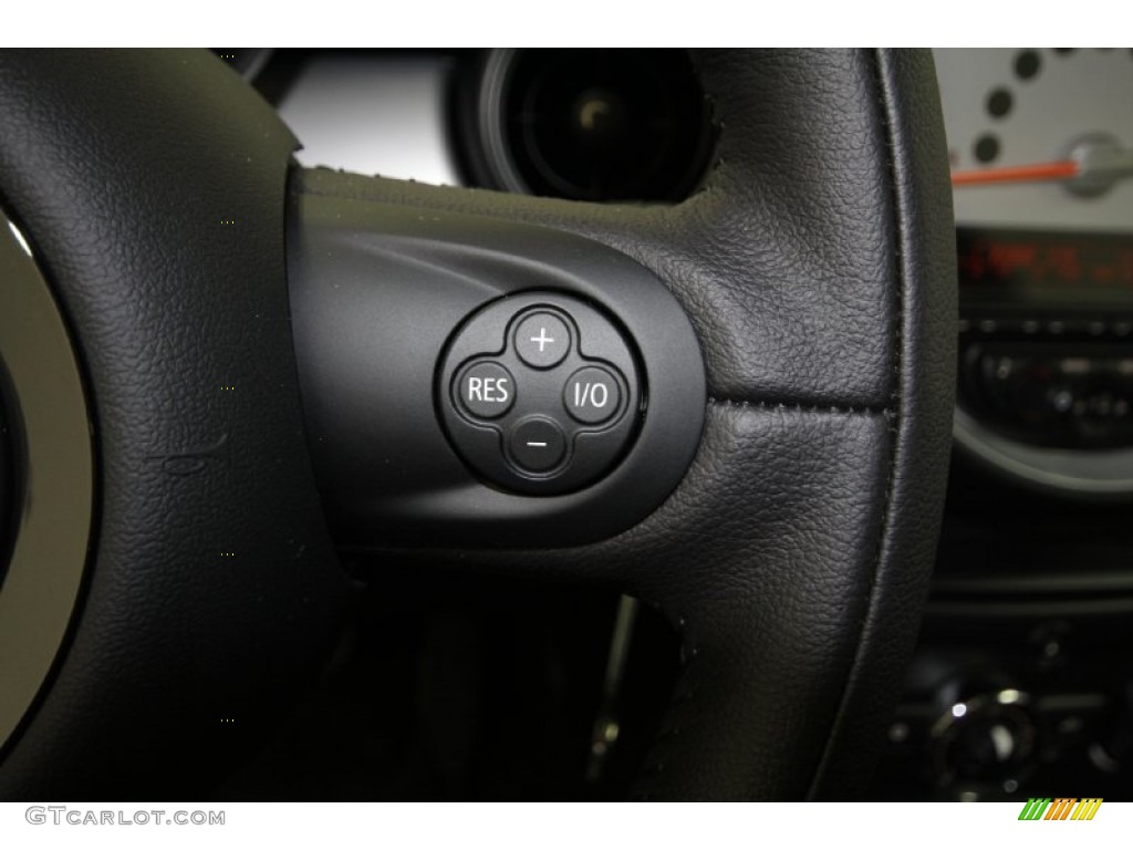 2012 Cooper Hardtop - Pepper White / Carbon Black photo #21