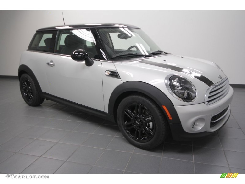 2012 White Silver Metallic Mini Cooper Hardtop 61537877 Photo 22 Car Color
