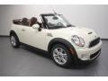 Pepper White 2012 Mini Cooper S Convertible Exterior