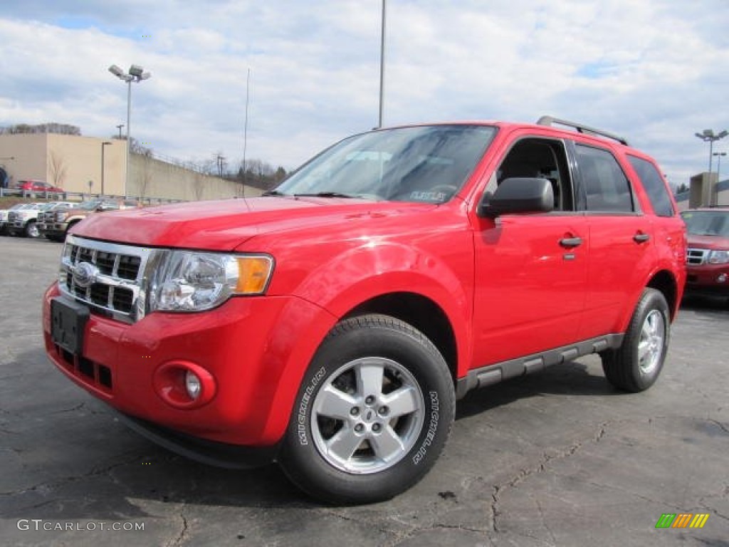 2009 Escape XLT 4WD - Torch Red / Stone photo #1
