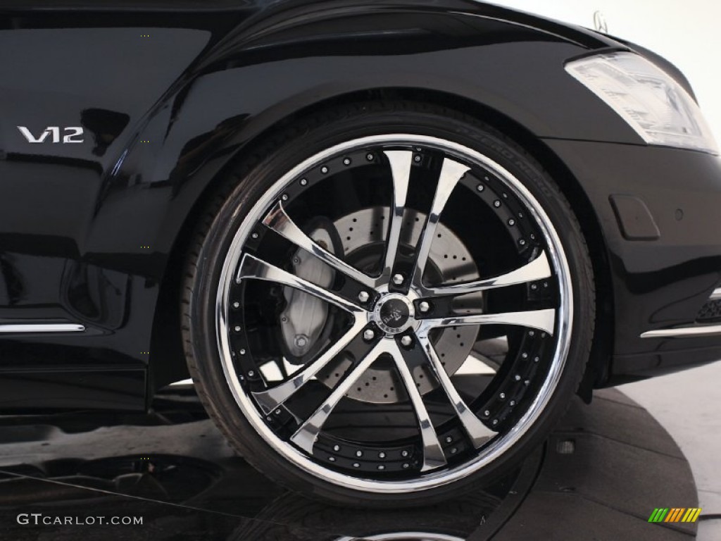 2011 Mercedes-Benz S 600 Sedan Custom Wheels Photo #61547669