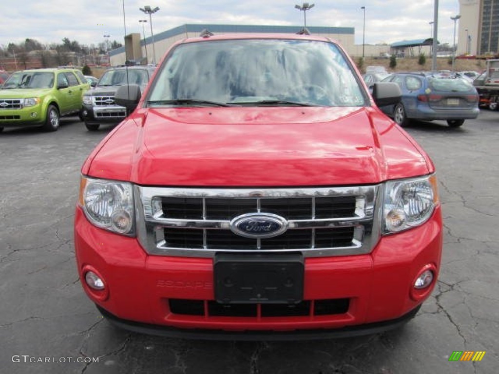 2009 Escape XLT 4WD - Torch Red / Stone photo #6