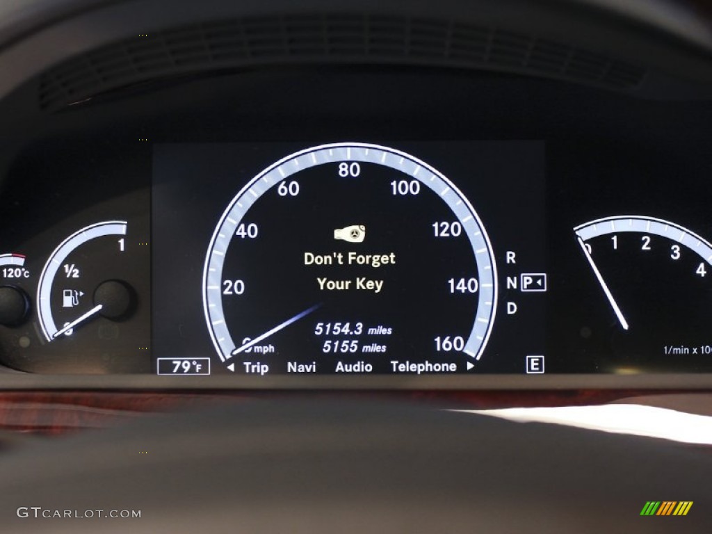 2011 Mercedes-Benz S 600 Sedan Gauges Photo #61547939