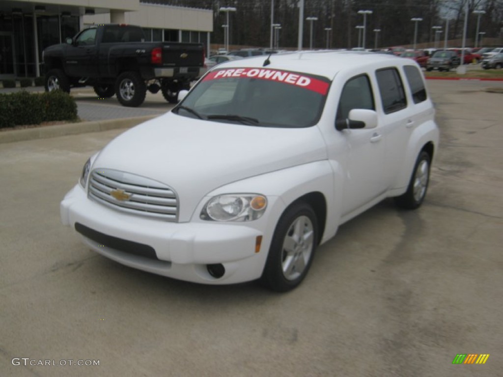 2011 HHR LT - Arctic Ice White / Gray photo #1