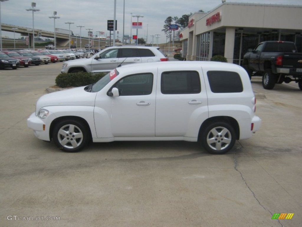 2011 HHR LT - Arctic Ice White / Gray photo #2