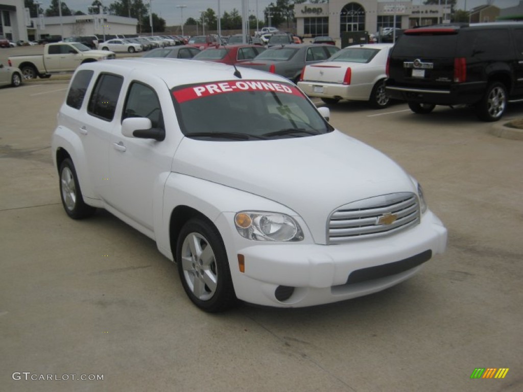 2011 HHR LT - Arctic Ice White / Gray photo #7
