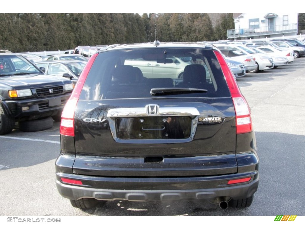 2010 CR-V EX-L AWD - Crystal Black Pearl / Black photo #7