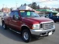 2002 Toreador Red Metallic Ford F250 Super Duty XLT SuperCab 4x4  photo #2