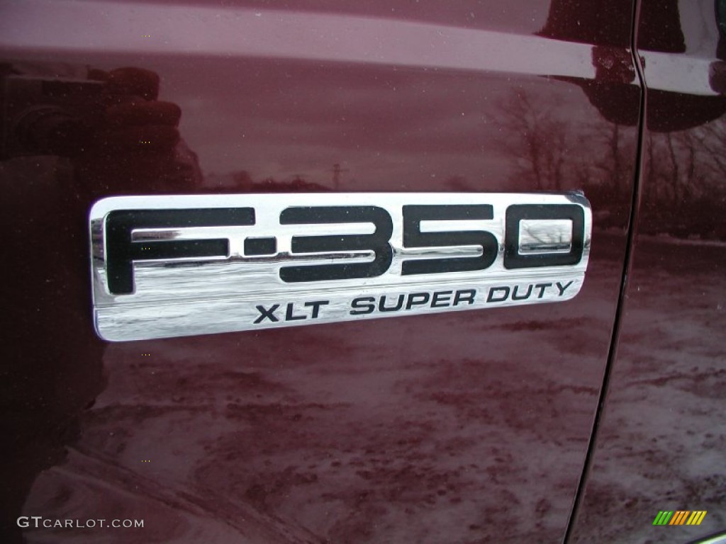 2006 F350 Super Duty XLT SuperCab 4x4 - Dark Toreador Red Metallic / Tan photo #19