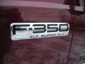 2006 Dark Toreador Red Metallic Ford F350 Super Duty XLT SuperCab 4x4  photo #19