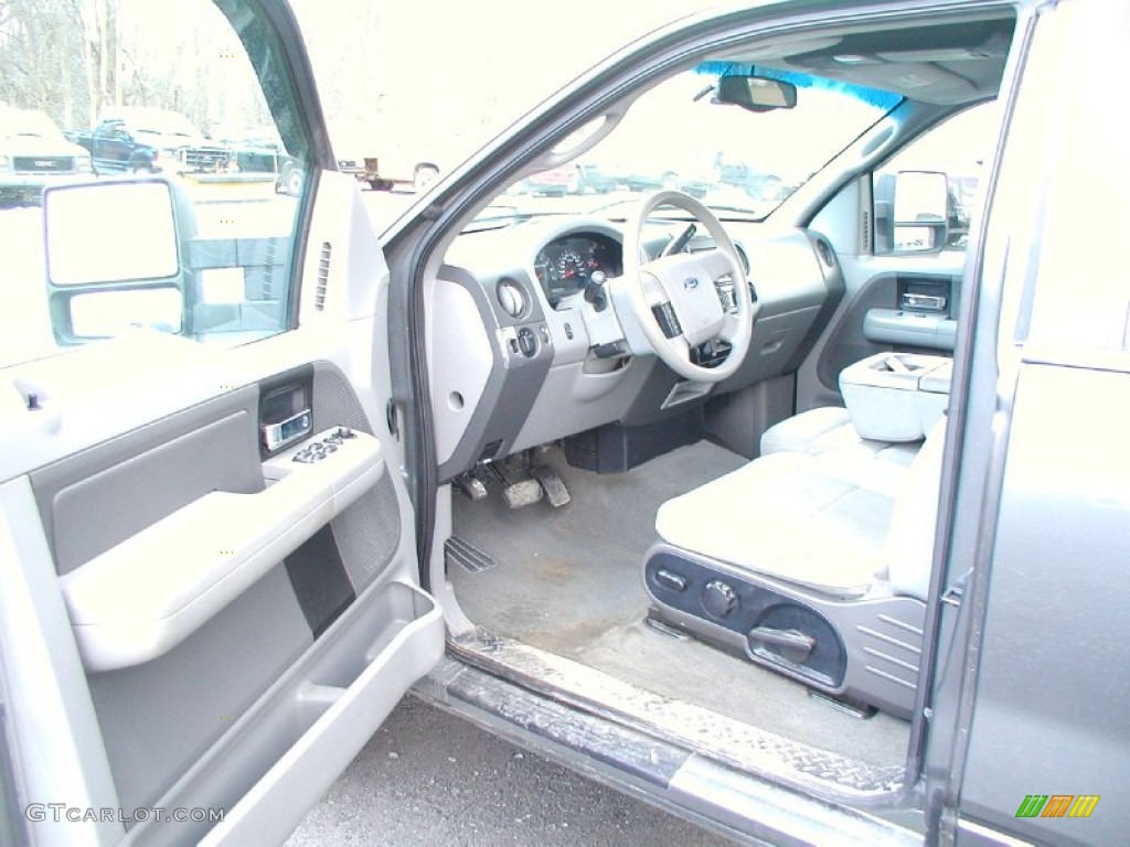 2005 F150 XLT SuperCab 4x4 - Dark Shadow Grey Metallic / Medium Flint/Dark Flint Grey photo #22