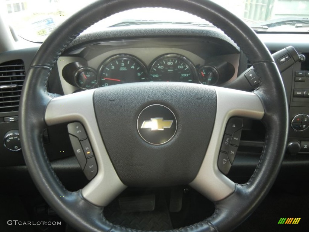 2009 Silverado 1500 LT Crew Cab - Silver Birch Metallic / Ebony photo #14