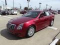 Crystal Red Tintcoat 2012 Cadillac CTS 3.0 Sedan Exterior