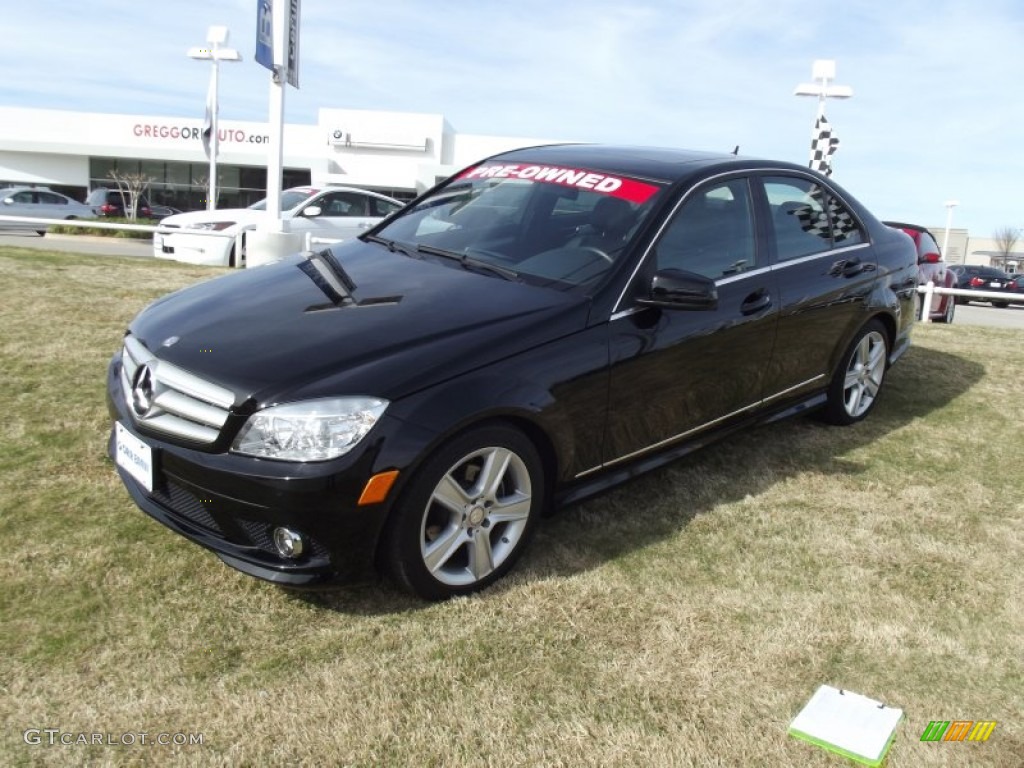 2010 C 300 Sport - Black / Black photo #1