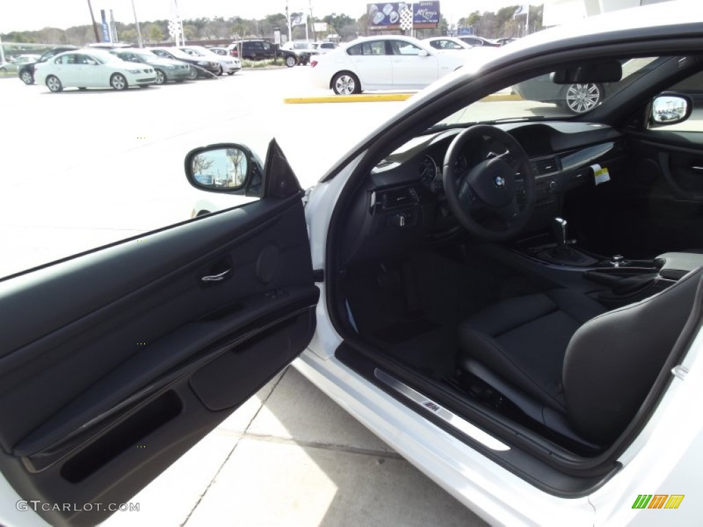 2012 3 Series 335i Coupe - Alpine White / Black photo #14