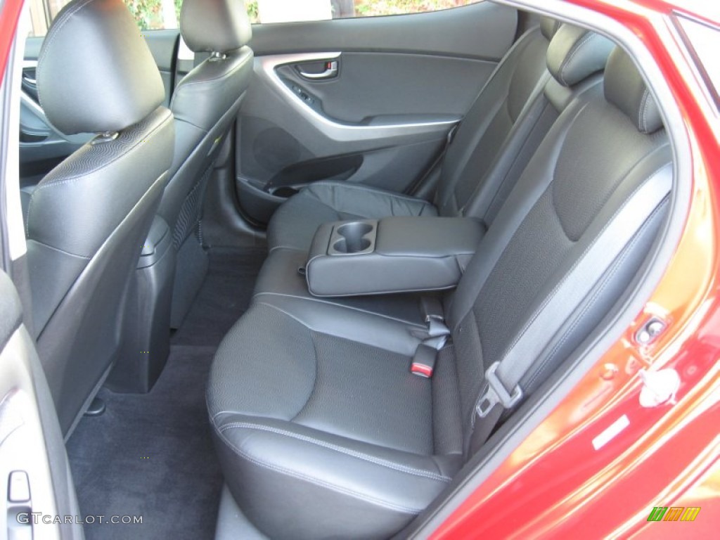 2011 Hyundai Elantra Limited Rear Seat Photos