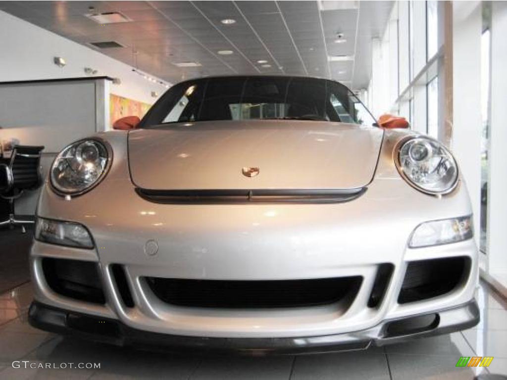 2007 911 GT3 RS - Arctic Silver Metallic / Black w/Alcantara photo #8