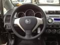 2008 Nighthawk Black Pearl Honda Fit Hatchback  photo #25