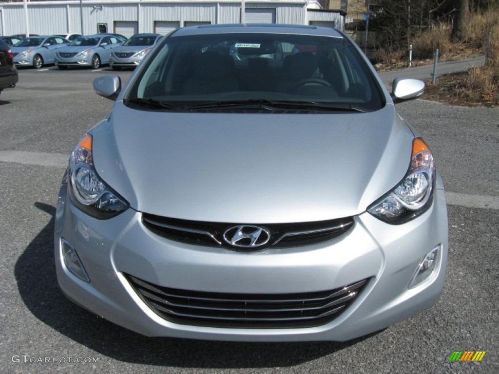 Silver 2012 Hyundai Elantra Limited Exterior Photo #61555364