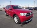 Inferno Red Crystal Pearl 2011 Dodge Durango Crew Exterior