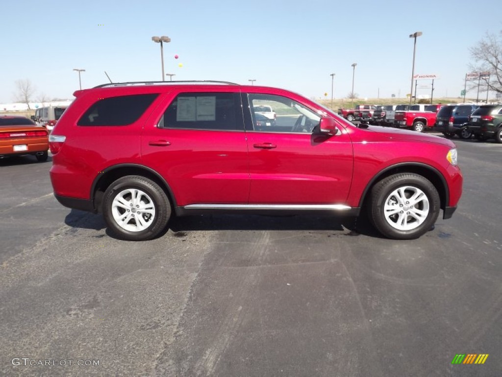 Inferno Red Crystal Pearl 2011 Dodge Durango Crew Exterior Photo #61555391