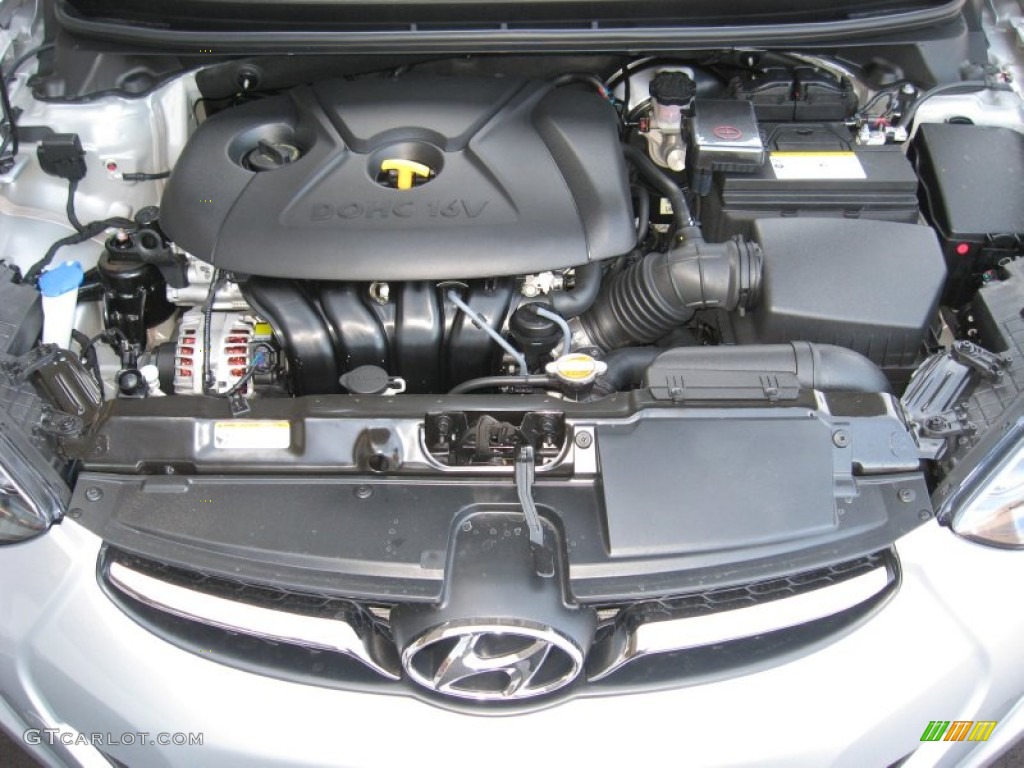 2012 Hyundai Elantra Limited 2.0 Liter DOHC 16-Valve D-CVVT 4 Cylinder Engine Photo #61555412