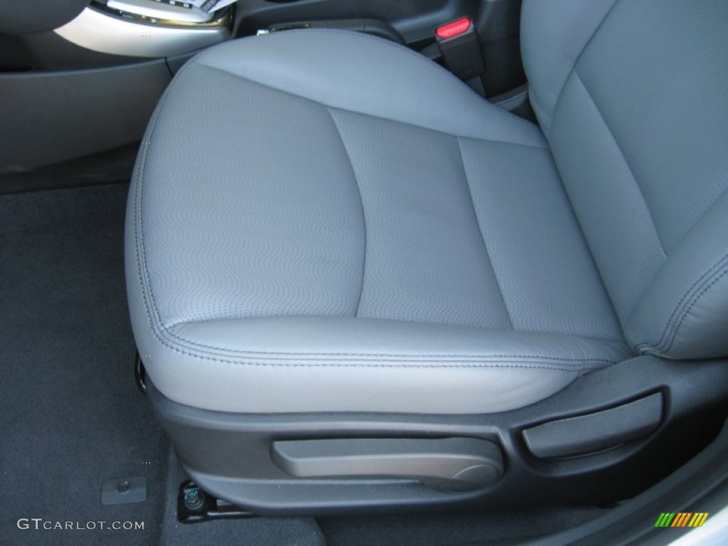 2012 Elantra Limited - Silver / Gray photo #14