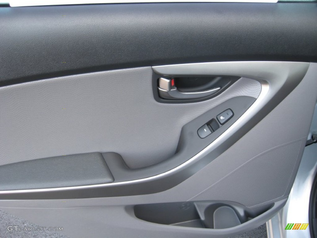 2012 Elantra Limited - Silver / Gray photo #18