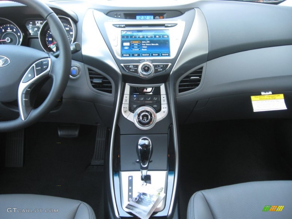 2012 Elantra Limited - Silver / Gray photo #23