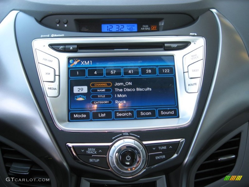 2012 Elantra Limited - Silver / Gray photo #24