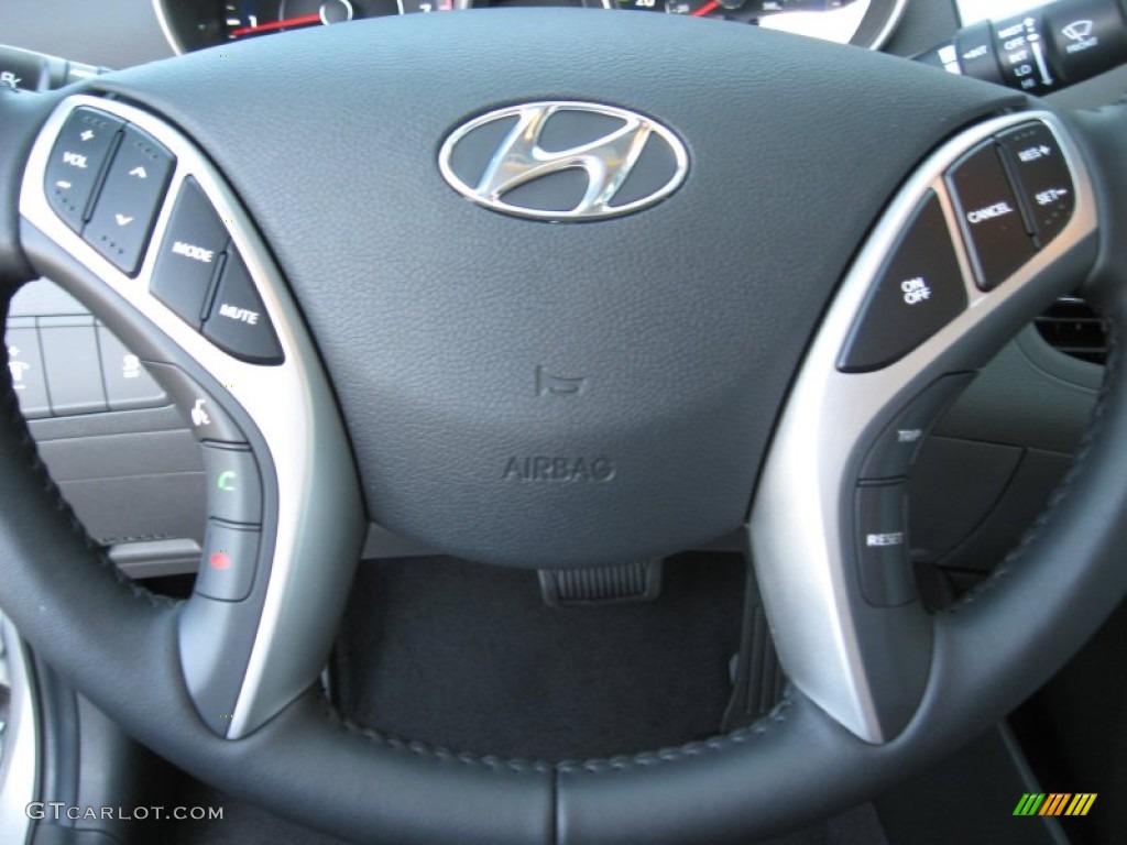 2012 Elantra Limited - Silver / Gray photo #28