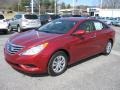 2012 Sparkling Ruby Red Hyundai Sonata GLS  photo #2