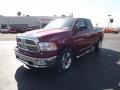 2012 Deep Cherry Red Crystal Pearl Dodge Ram 1500 Big Horn Quad Cab  photo #1