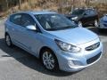 2012 Clearwater Blue Hyundai Accent SE 5 Door  photo #4