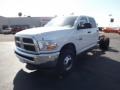 Bright White - Ram 3500 HD ST Crew Cab 4x4 Dually Chassis Photo No. 1