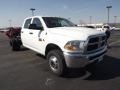 Bright White - Ram 3500 HD ST Crew Cab 4x4 Dually Chassis Photo No. 3