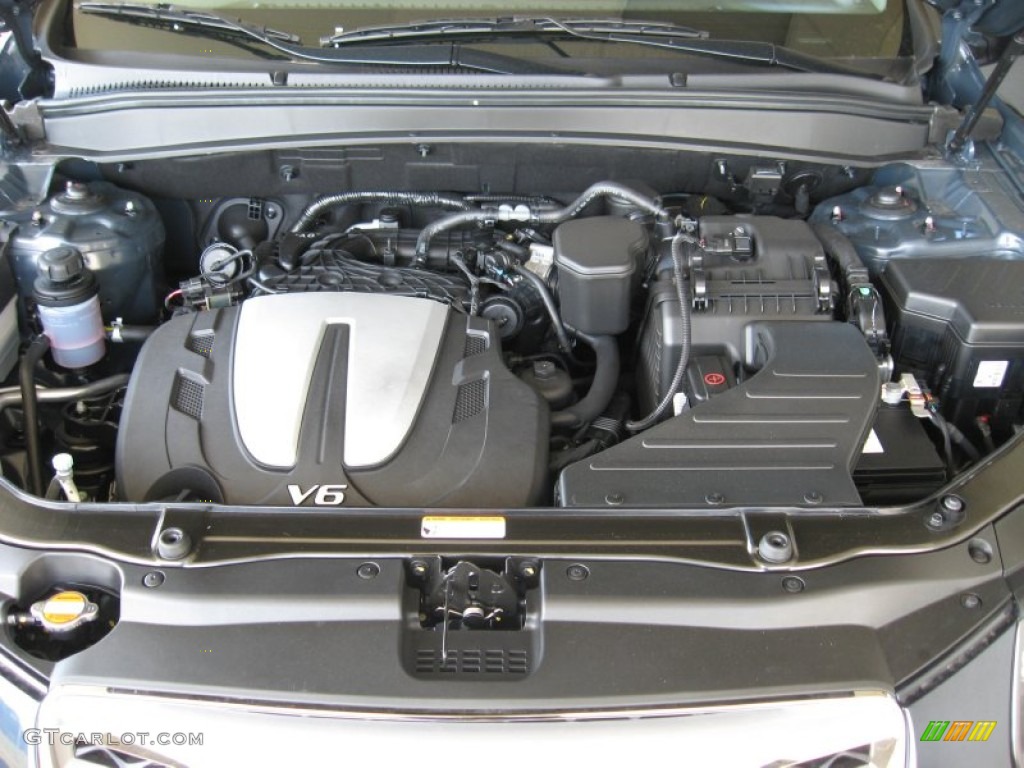2012 Hyundai Santa Fe SE V6 AWD 3.5 Liter DOHC 24-Valve V6 Engine Photo #61556567