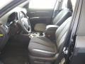  2012 Santa Fe SE V6 AWD Cocoa Black Interior