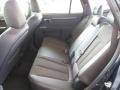 2012 Hyundai Santa Fe Cocoa Black Interior Rear Seat Photo