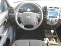 2012 Hyundai Santa Fe Cocoa Black Interior Dashboard Photo