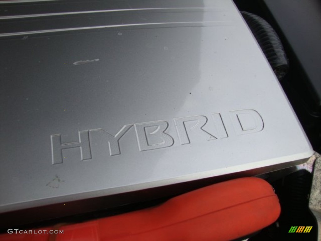 2010 Altima Hybrid - Super Black / Charcoal photo #13