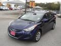 Indigo Blue Pearl - Elantra Limited Photo No. 2