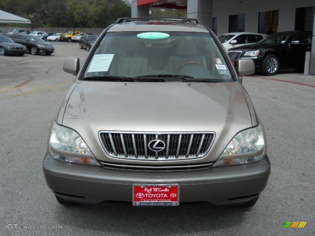 2001 RX 300 - Burnished Gold Metallic / Ivory photo #2