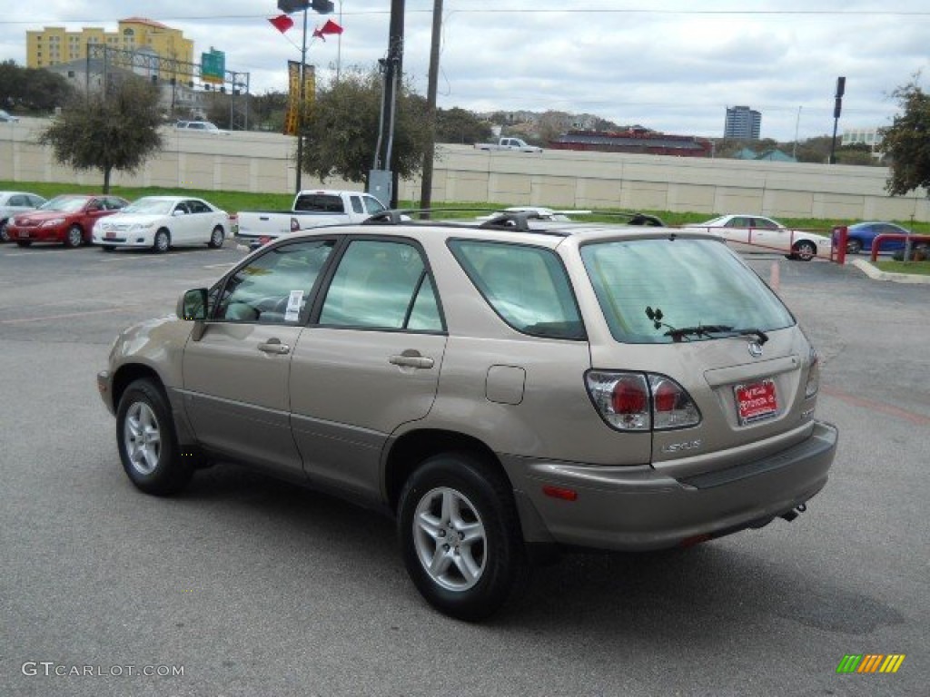 2001 RX 300 - Burnished Gold Metallic / Ivory photo #5