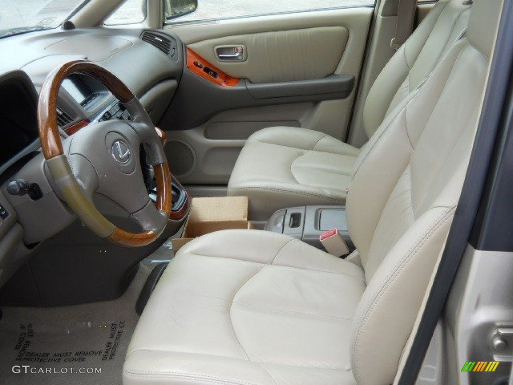 2001 RX 300 - Burnished Gold Metallic / Ivory photo #11
