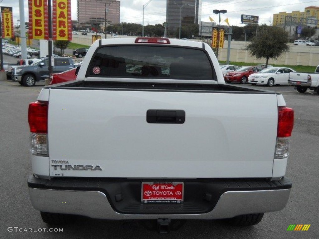 2011 Tundra CrewMax - Super White / Graphite Gray photo #6