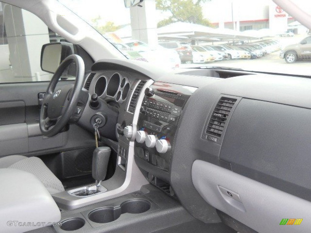 2011 Tundra CrewMax - Super White / Graphite Gray photo #16