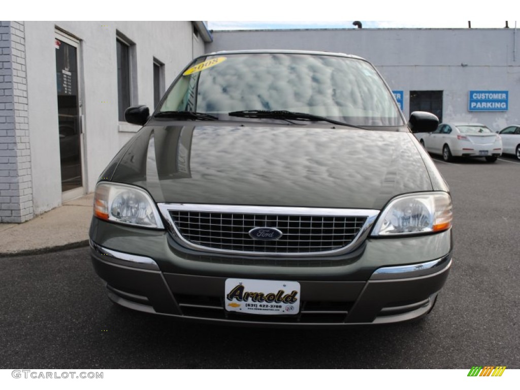 2003 Windstar SEL - Estate Green Metallic / Medium Parchment photo #2